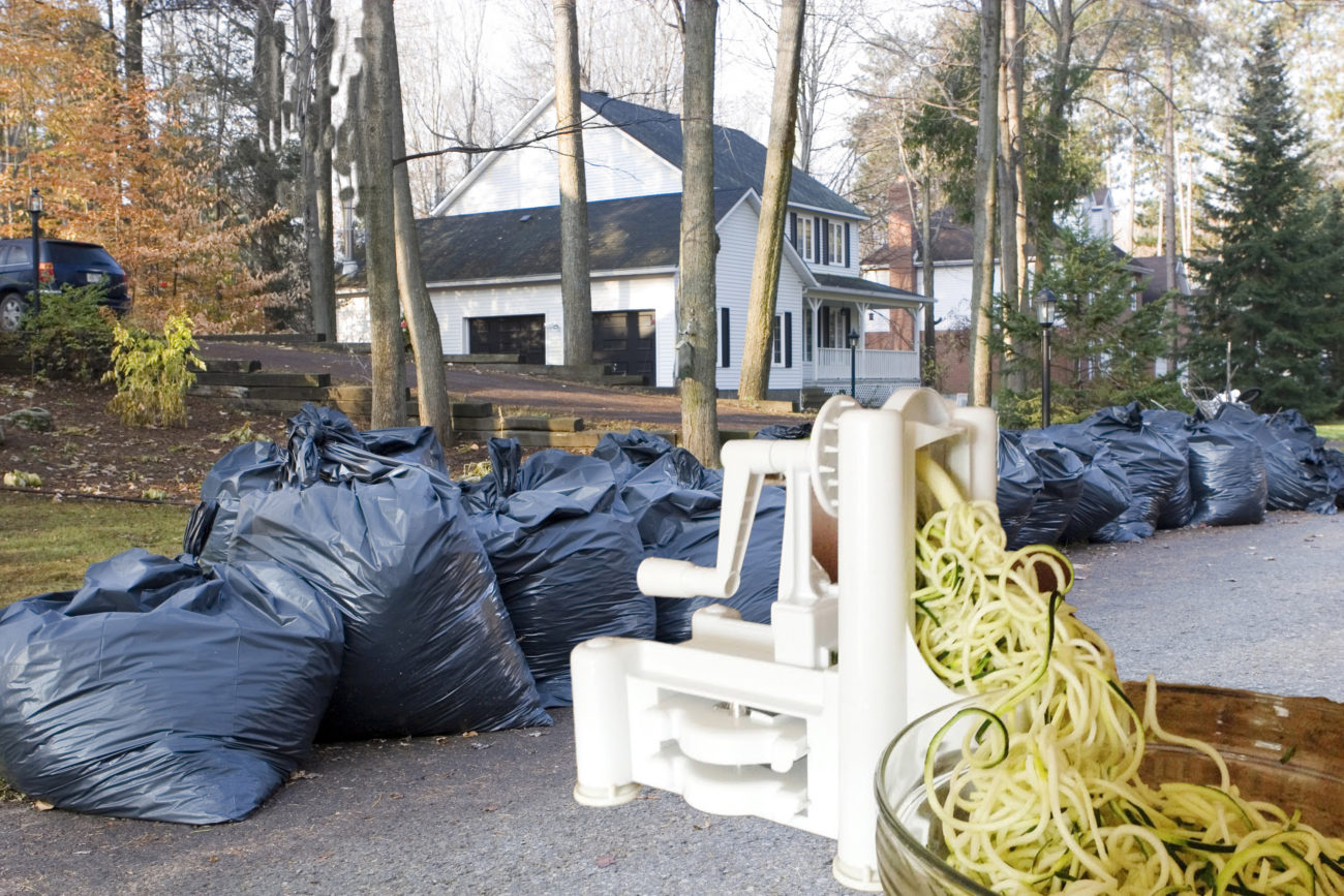 Bulky Waste at Curbside with Giant Spiralizer